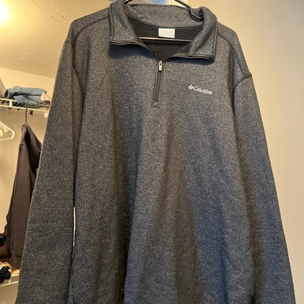 Men’s Columbia Half Zip Sweater
